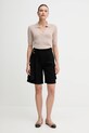 Sisley szorty 4G48L901I czarny SS25