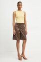 Patrizia Pepe pantaloncini 2P1663.A563 marrone SS25