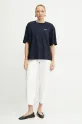 Хлопковые джинсы Patrizia Pepe 2P1694.D107 белый SS25