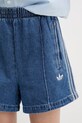 adidas Originals szorty jeansowe Firebird niebieski JD2562