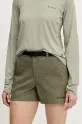 Columbia szorty outdoorowe Brea Falls z elastanem zielony 2118973