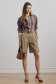 Lauren Ralph Lauren pamut rövidnadrág sima barna 200963835