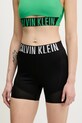 Tréningové šortky Calvin Klein Performance pletenina čierna LVGWS5L704