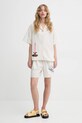 Stine Goya szorty bawełniane SG.SS25.P071.2339 beżowy SS25