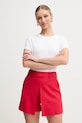 Simona Corsellini fustă pantaloni P25CPPG002 rosu
