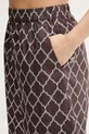 Max Mara Beachwear pantaloni scurți de plajă din bumbac maro 2516141029600