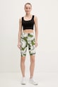 adidas pantaloni scurți x Farm Rio JD6286 verde SS25
