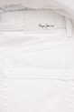 Pepe Jeans szorty jeansowe A-LINE SHORT UHW RACHEL biały PL801112TC0