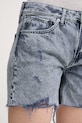 Îmbrăcăminte Pepe Jeans pantaloni scurți din bumbac REGULAR SHORT MW DISTRESSED PL801186UN4 bleumarin