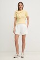 Lacoste pantaloncini GF9606 bianco SS25