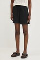 Бавовняні шорти Herschel бавовна чорний 50307.00001