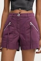 Pinko pantaloncini media violetto 105159.A2L8