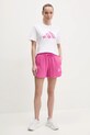 Шорти adidas W AOP Blur JG6223 рожевий SS25