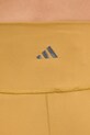 adidas Performance pantaloni scurți de yoga All Me galben JI8348