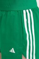 adidas Performance pantaloni scurți de antrenament Hyperglam verde JC7393