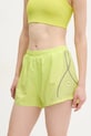 Шорты adidas by Stella McCartney ткань зелёный JI8054