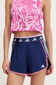 adidas Performance pantaloni scurți de antrenament Hyperglam panza bleumarin JM0608