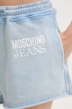 Moschino Jeans szorty bawełniane niebieski 0334.3730