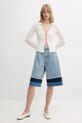Moschino Jeans szorty jeansowe 0312.3719 niebieski SS25