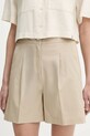 United Colors of Benetton pantaloni scurți panza bej 40FAD901U