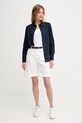 United Colors of Benetton pantaloni scurti 4CDRD901W alb SS25