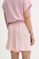 Одяг Лляні шорти United Colors of Benetton 4AGHD901T рожевий