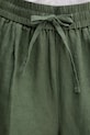 Льняные шорты United Colors of Benetton 4AGHD901T зелёный