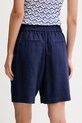 Одежда Льняные шорты United Colors of Benetton 4AGHD901V тёмно-синий
