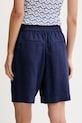 Odzież United Colors of Benetton szorty lniane 4AGHD901V granatowy