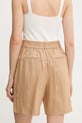 Ρούχα Σορτς από λινό United Colors of Benetton 4AGHD901V μπεζ