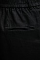 Σορτς από λινό United Colors of Benetton μαύρο 4AGHD901V