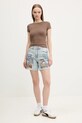 Τζιν σορτς Desigual INIDAN 25SWDD24 μπλε SS25