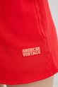 American Vintage szorty czerwony IZU09AE25