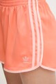 adidas Originals szorty 3-Stripes JD3122 pomarańczowy