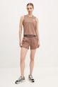 The North Face szorty sportowe Sunriser NF0A8BC15K21 brązowy SS25
