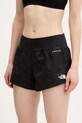 The North Face szorty sportowe Sunriser tkanina czarny NF0A8BC0JK31