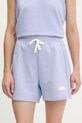 The North Face szorty Terry Relaxed dzianina niebieski NF0A8C270VI1