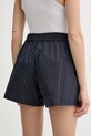 Îmbrăcăminte ZADIG&VOLTAIRE pantaloni scurți din bumbac WWBS01160.404 bleumarin