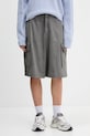 adidas Originals pantaloncini di jeans Cargo Jorts alta grigio JD0139