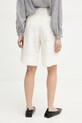 Odzież BOSS Orange szorty z domieszką lnu 50546217 beżowy