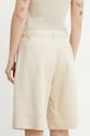 Oblečení Šortky s příměsí lnu BOSS Orange 50546217 béžová
