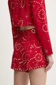 Îmbrăcăminte Never Fully Dressed pantaloni scurti Gem NFDTR423 rosu
