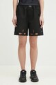 Coperni szorty Petal Embroidered Cut-Out pozostałe czarny COPP116F3004