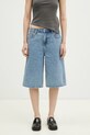 KSUBI szorty jeansowe Low Rider bawełna niebieski WPS24WA012