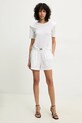 Rotate pantaloni scurți 113828400 alb SS25