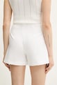 Îmbrăcăminte Guess pantaloni scurți VALENTINA W5GD0I.WH9Y2 alb