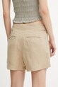 Ρούχα Λινό σορτς Guess SHAYE W5GD1J.WG8N0 πράσινο