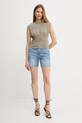 Guess szorty jeansowe W5GD47.D5B94 niebieski SS25