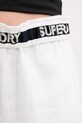 Ľanové šortky Superdry béžová W7110450A.04C
