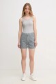 Tommy Hilfiger pantaloni scurți din bumbac WW0WW45925 bleumarin SS25